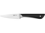 Schälmesser TEFAL "Jamie Oliver K26711", grau (schwarz, edelstahlfarben), Klingenlänge 9cm, Edelstahl, Kochmesser, Schälmesser, hohe Leistung, unverwechselbares Design, widerstandsfähig/langlebig