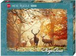 Puzzle HEYE "Stags", bunt, Puzzles, KinderB:70cm H:50cm, Pappe, Motiv, Puzzle, Made in Germany, B:70cm H:50cm