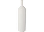 Dekovase CREATIV HOME "Vase", weiß, H:40cm Ø:11cm, Vasen, Dekovase, mit durchbrochenem Design