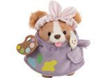 Kuscheltier NICI "mymochi, Spaniel Brushy, 8 cm", braun, Plüschfiguren, KinderB:8cm H:8cm L:8cm, Plüsch, Kuscheltier, in Geschenkbox, B:8cm H:8cm L:8cm