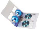 HAMA CD-Hülle "CD-Ordnerhüllen, DIN A4, Folie zum einsortieren, Schutzhülle", transparent, B:21cm H:0,4cm T:30cm, Hüllen, CD-Hülle