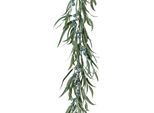 Kunstgirlande CREATIV GREEN "Eukalyptus-Girlande mit Früchten", grau (grau,grün), L:189cm, Obermaterial: 100% Polyethylen, Kunstpflanzen, Kunstgirlande