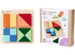 Puzzle EICHHORN "Montessori Formenpuzzle", bunt, Puzzles, Kinder, Holz, Puzzle