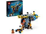 Konstruktionsspielsteine LEGO "Tiefseeforscher U-Boot (42201), LEGO Technic", bunt, Spielbausteine, Kinder, Kunststoff, Konstruktionsspielsteine, Made in Europe