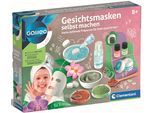 Experimentierkasten CLEMENTONI "Galileo, Gesichtsmasken selbst machen", bunt (weiß, neutral), Experimentierkästen, Kinder, Experimentierkasten, Made in Europe