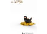 Spielfigur SCHLEICH "WIZARDING WORLD, HARRY POTTER™, Niffler™ mit Gold (14905)", bunt, Spielfiguren, Kinder, Kunststoff, Spielfigur