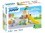 Konstruktions-Spielset PLAYMOBIL "Erlebnisturm mit Eisstand (71703), JUNIOR", bunt, Spielbausteine, Baby, Kunststoff, Konstruktions-Spielset, Made in Europe