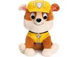 Plüschfigur SPIN MASTER "Gund - Paw Patrol Plüsch 23 cm - Rubble", bunt, Plüschfiguren, KinderH:23cm, Plüsch, Plüschfigur, H:23cm