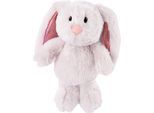 Kuscheltier NICI "Hase 20 cm schlenkernd", grau (hellgrau), Plüschfiguren, KinderH:20cm, Kuscheltier, H:20cm