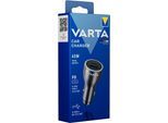 VARTA Autobatterie-Ladegerät "45 Watt Output 1x USB-A / 1x USB-C PD", grau, Ladegeräte, Autobatterie-Ladegerät