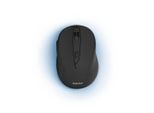 HAMA Maus "Optische 6 Tasten Funkmaus "MW-400 V2", ergonomisch, USB Empfänger", schwarz, B:9cm H:4,5cm T:18cm, Computer-Mäuse, Maus