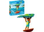 Konstruktions-Spielset PLAYMOBIL "Wingsurfer (71909), My Life", bunt, Spielbausteine, Kinder, Kunststoff, Konstruktions-Spielset, Made in Europe