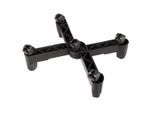 HAMA TV-Standfuß "PC-Stand "X" Max. Belastbarkeit: 25 kg", schwarz, B:10cm H:11,5cm T:40cm, Gerätehalterungen, TV-Standfuß