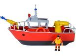 Badespielzeug SIMBA "Feuerwehrmann Sam, Titan Feuerwehrboot", bunt, Wasserspielzeuge, BabyL:32cm, Kunststoff, Badespielzeug, L:32cm