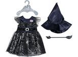 Puppenkleidung BABY BORN "Hexenkleid, 43cm", schwarz (bunt), Puppenkleidung, Baby, Puppenkleidung