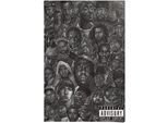 Poster REINDERS "Rap Ikonen", schwarz (farbe bild(er): schwarz), B:61cm H:91,5cm T:0,1cm, Papier, Bilder, Poster