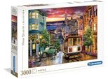 Puzzle CLEMENTONI "High Quality Collection, San Francisco", bunt, Puzzles, KinderB:118cm H:85cm, Pappe, Motiv, Puzzle, Made in Europe, B:118cm H:85cm