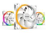 BE QUIET Gehäuselüfter "Light Wings White 140mm PWM Triple Pack", weiß, B:15,4cm H:8,7cm T:19,2cm Ø:14cm, Computer-Kühler, Gehäuselüfter
