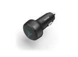 HAMA USB-Ladegerät "Auto-Schnellladegerät, USB-C, Power Delivery (PD)/Qualcomm, 20 W", schwarz, B:9cm H:3,5cm T:19,5cm, Ladegeräte, USB-Ladegerät