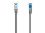 HAMA LAN-Kabel "Netzwerkkabel CAT-6, 1Gbit/s F/UTP geschirmt 15m", grau, 1.500cmcm, Kabel, LAN-Kabel