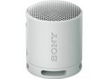 SONY Bluetooth-Lautsprecher "SRS-XB100", grau (hellgrau), B:7,6cm H:9,5cm T:7,6cm, Lautsprecher, kompakter Lautsprecher, mit 360-Sound-Diffusion, Bluetooth-Lautsprecher