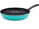 Bratpfanne KRÜGER "Aluminium Pfanne Bali", grün (mint), H:5cm Ø:24cm, Pfannen, Bratpfanne, für Induktions-Kochfelder geeignet