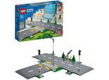 Konstruktionsspielsteine LEGO "Straßenkreuzung mit Ampeln (60304), LEGO City Town", bunt, Spielbausteine, Kinder, Kunststoff, Konstruktionsspielsteine, Made in Europe