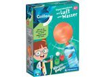 Experimentierkasten CLEMENTONI "Galileo Lab, Experimentiere mit Luft und Wasser", weiß, neutral, Experimentierkästen, Kinder, Experimentierkasten, Made in Europe
