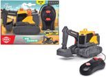 RC-Auto DICKIE TOYS "Mini Excavator", gelb (gelb, grau), Fernlenkfahrzeuge, Kinder, Kunststoff, RC-Auto