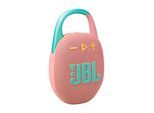 JBL Bluetooth-Lautsprecher "Clip 5", pink, B:10,5cm H:6,2cm T:15,5cm, Lautsprecher, ultra-kompakt, wasser- und staubgeschützt (IP67), 7 Watt RMS, Bluetooth-Lautsprecher