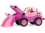 Spielzeug-Radlader LENA "Prinzessin von Hohenzollern, Princess Schaufellader", rosa (rosa, pink), Spielzeugfahrzeuge, KinderB:14cm H:16cm T:33cm, Kunststoff, Spielzeug-Radlader, Made in Europe, B:14cm H:16cm T:33cm