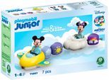 Konstruktions-Spielset PLAYMOBIL "Mickys & Minnies Wolkenflug (71697), JUNIOR & Disney", bunt, Spielbausteine, Baby, Kunststoff, Konstruktions-Spielset, Made in Europe