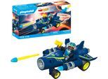 Konstruktions-Spielset PLAYMOBIL "Rasender Space-Jet (71719), Funstars", bunt, Spielbausteine, Kinder, Kunststoff, Konstruktions-Spielset, Made in Europe