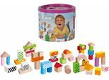 Spielbausteine EICHHORN "Color, Holzbausteine", bunt, Spielbausteine, Baby, Holz, Spielbausteine