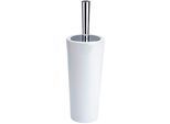WC-Garnitur WENKO "Coni", weiß, B:11,5cm H:37cm, Keramik, Kunststoff, Reinigungsbürsten, WC-Garnitur, Keramik
