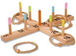 Spiel EICHHORN "Outdoor, Ringwurfspiel", bunt, Spiele, KinderB:50cm T:50cm, Holz, Spiel, B:50cm T:50cm