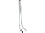 Grillzange RÖSLE "25061", silber (silberfarben), B:8cm H:5cm L:35,5cm, Edelstahl 18/10, Küchenzangen, Grillzange, gebogen, mit ausgewogener Federkraft, Edelstahl