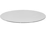 Bodenschutzplatte HANSEATIC "für Kaminöfen Heathus Rund 110 Glas", transparent, B:110cm H:8mm, Sicherheitsglas (ESG), Bodenschutzplatten, Bodenschutzplatte, Rund, Ø 110 cm, zum Funkenschutz