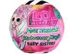 Anziehpuppe L.O.L. SURPRISE "L.O.L. Surprise Mermaids Makeover Magic Baby Sisters", bunt, Puppen, Kinder, Anziehpuppe, Variante nicht wählbar