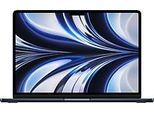 Apple MacBook Air 13.6 (Liquid True Tone Retina Display) M2 (8-Core GPU) 8 GB RAM 256 GB SSD [Mid 2022, englisches Tastaturlayout, QWERTY] mitternacht