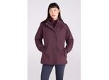 Mountain Warehouse Dames/Dames Alaskan 3 in 1 gewatteerd jack (Donkere Bourgogne)