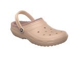Crocs Classic Lined Thermoplastische Dames Roze Karamel Klompen