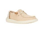 HEYDUDE Wendy Crafted Boho Baumwolle Damen Tan Loafers