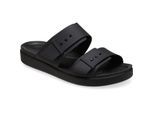 Crocs Brooklyn Buckle Damen Schwarze Sandalen