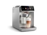 PHILIPS Kaffeevollautomat "EP8757/20 8000 Series Café Aromis, 50 Getränke (heiß oder eisgekühlt)", silber, B:25,1cm H:38,9cm T:45,2cm, Kaffeevollautomaten, LatteGo Pro-Milchsystem, BrewExtract Technologie, appfähig, Kaffeevollautomat, Topseller