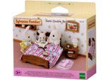 Spielwelt SYLVANIAN FAMILIES "Doppelbett (5019)", bunt, Spielfigurenwelten, Kinder, Kunststoff, Spielwelt