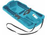 Rodel KHW "Snow Fox iceblue", blau (iceblau), Schlitten, KinderB:50cm H:23cm L:95cm, Kunststoff, Rodel, B:50cm H:23cm L:95cm