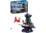 Konstruktions-Spielset PLAYMOBIL "Drachenritterturm (72113), Knights", bunt, Spielbausteine, Kinder, Kunststoff, Konstruktions-Spielset, Made in Europe