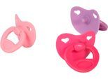 Puppen Schnuller BAYER, bunt, Puppenausstattungen, KinderB:5cm H:5cm L:1,5cm, Puppen Schnuller, B:5cm H:5cm L:1,5cm