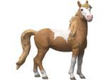Spielfigur SCHLEICH "HORSE CLUB, Mustang Stute (14920)", braun (hellbraun), Spielfiguren, Kinder, Kunststoff, Spielfigur